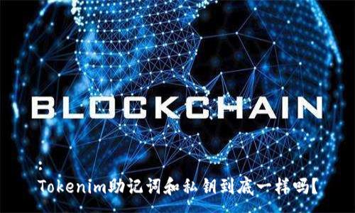 :
Tokenim助记词和私钥到底一样吗？
