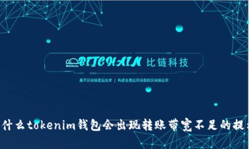 为什么tokenim钱包会出现转账带宽不足的提示？