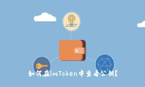 如何在imToken中查看公钥？